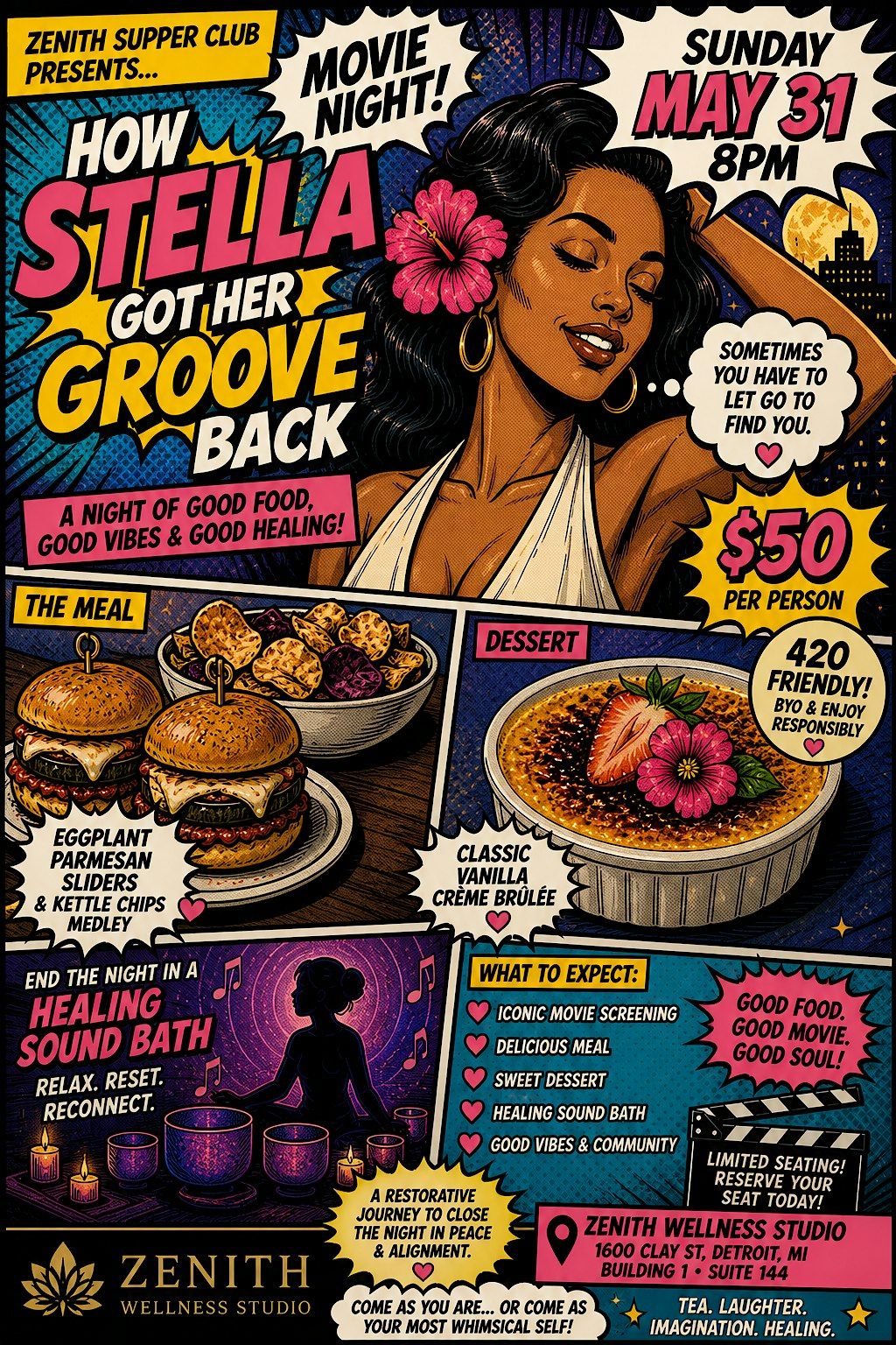 HOW STELLA GOT HER GROOVE BACK: ZENITH SUPPER CLUB