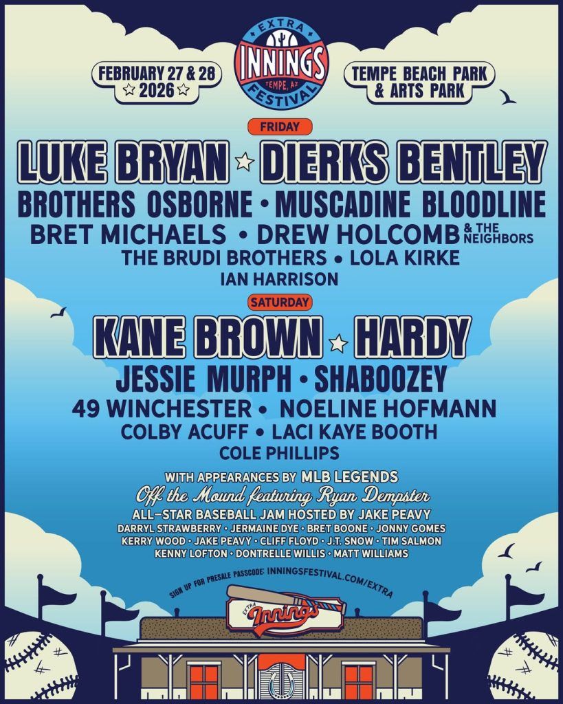 Extra Innings Festival: Kane Brown  Hardy  Jessie Murph & Shaboozey - Saturday