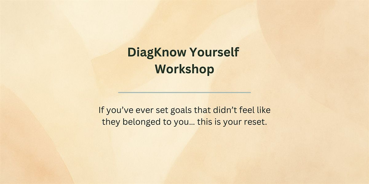 DiagKnow Yourself Workshop