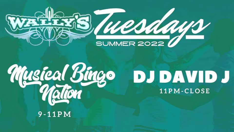 Musical Bingo Nation & DJ David J at Wallys Wally's, Hampton Beach