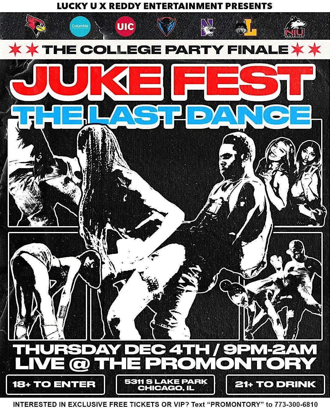 JUKE FEST: THE LAST DANCE @ PROMONTORY 18+
