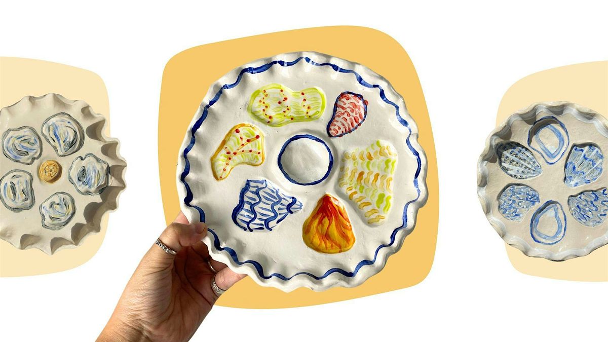Make Your Own Oyster Plate Pottery Workshop