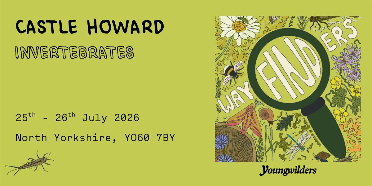 Wayfinders Weekend: Invertebrates - Castle Howard, Yorkshire