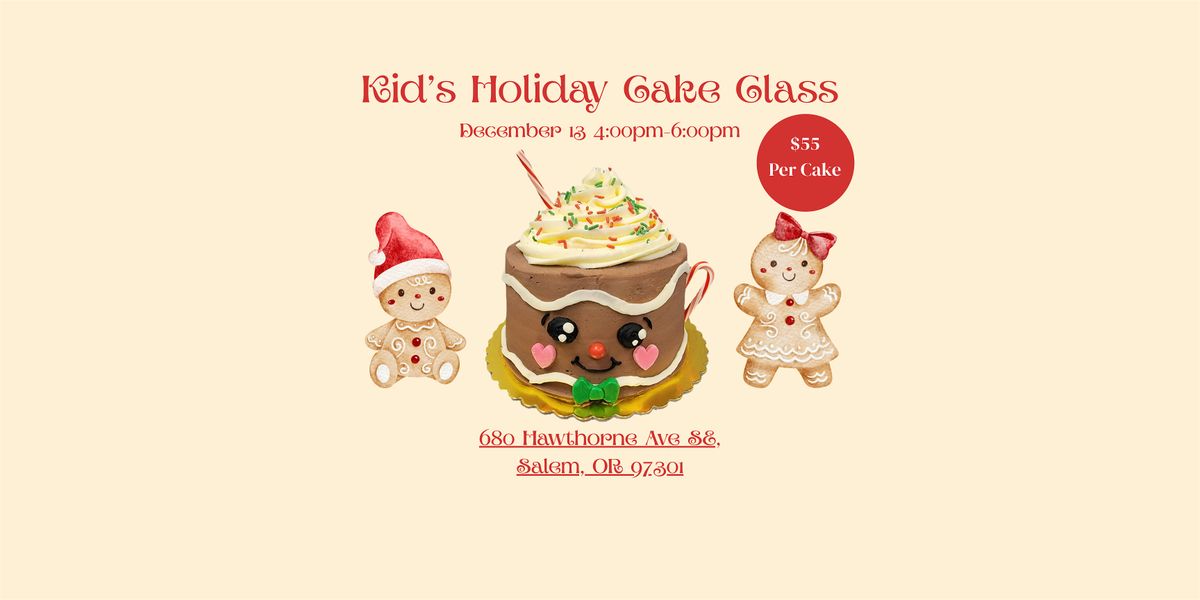 Sweetly Baked-Kids Cake Class