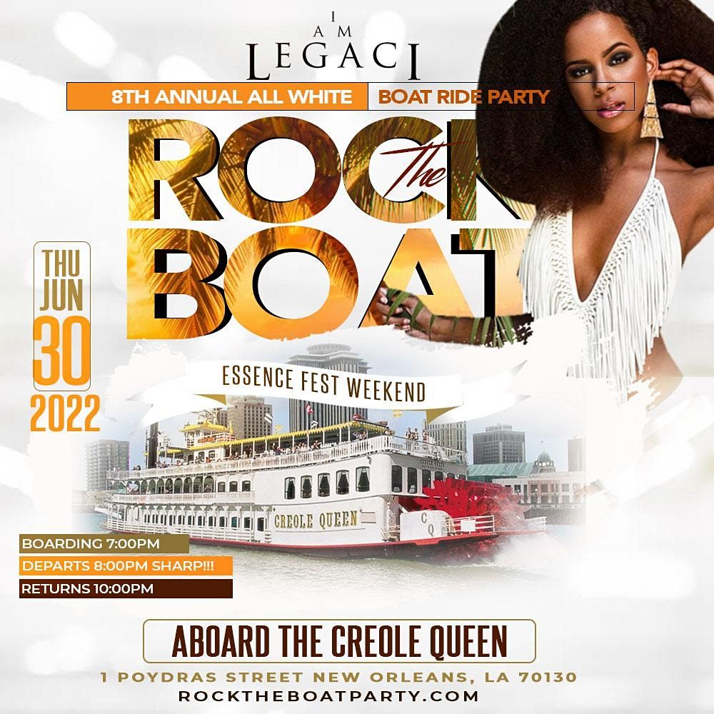 ROCK THE BOAT THE ALL WHITE BOAT RIDE PARTY | ESSENCE MUSIC FESTIVAL