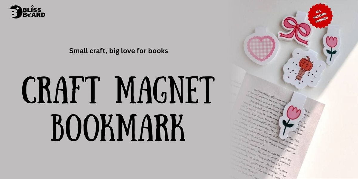 Craft Magnetic Bookmark