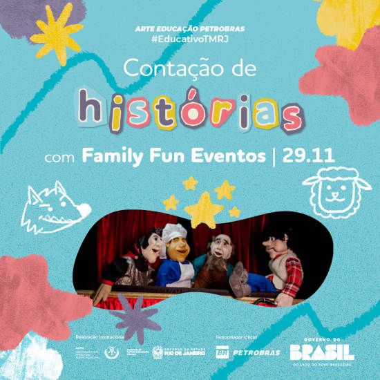 Conta\u00e7\u00e3o de Hist\u00f3rias com Family Fun Eventos