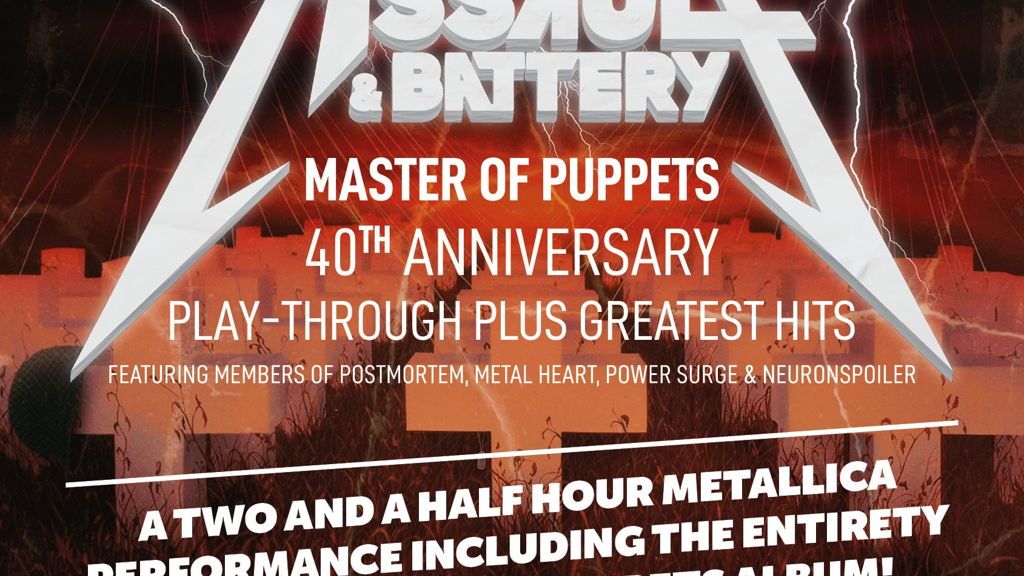 ASSAULT & BATTERY - Master Of Puppets 40th Years Anniversary Play-Through