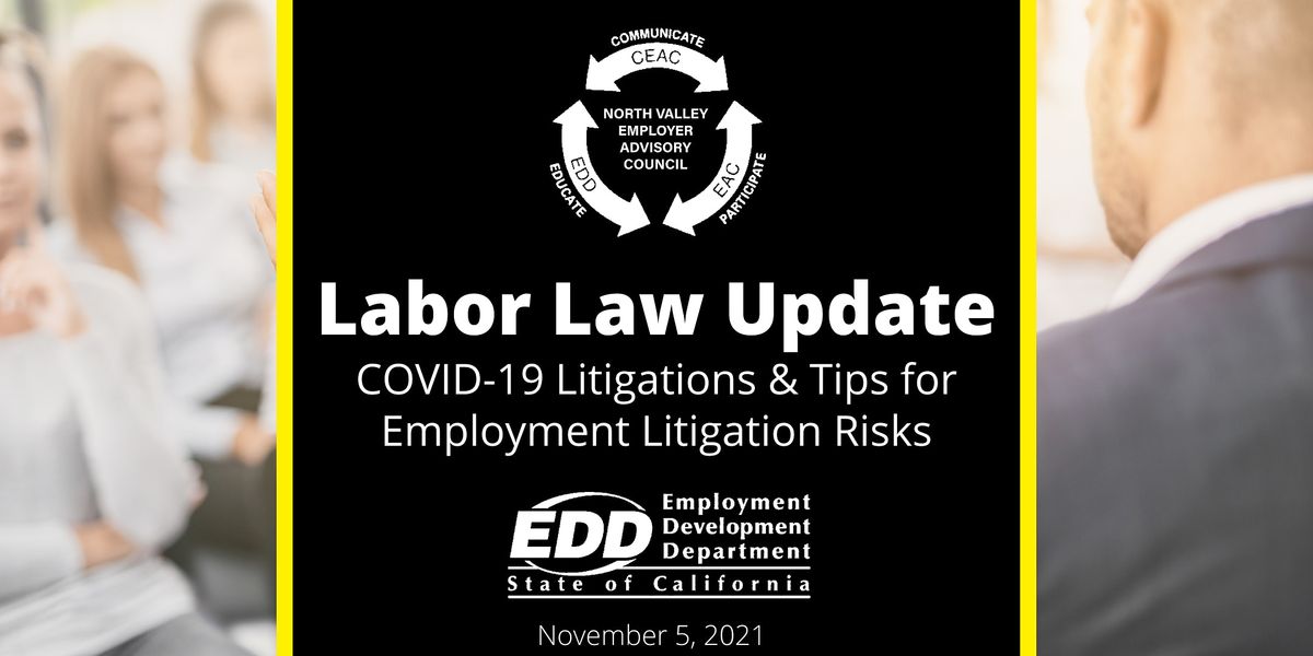 Current and New 2023 California Labor Law Updates TBA, Redding, CA