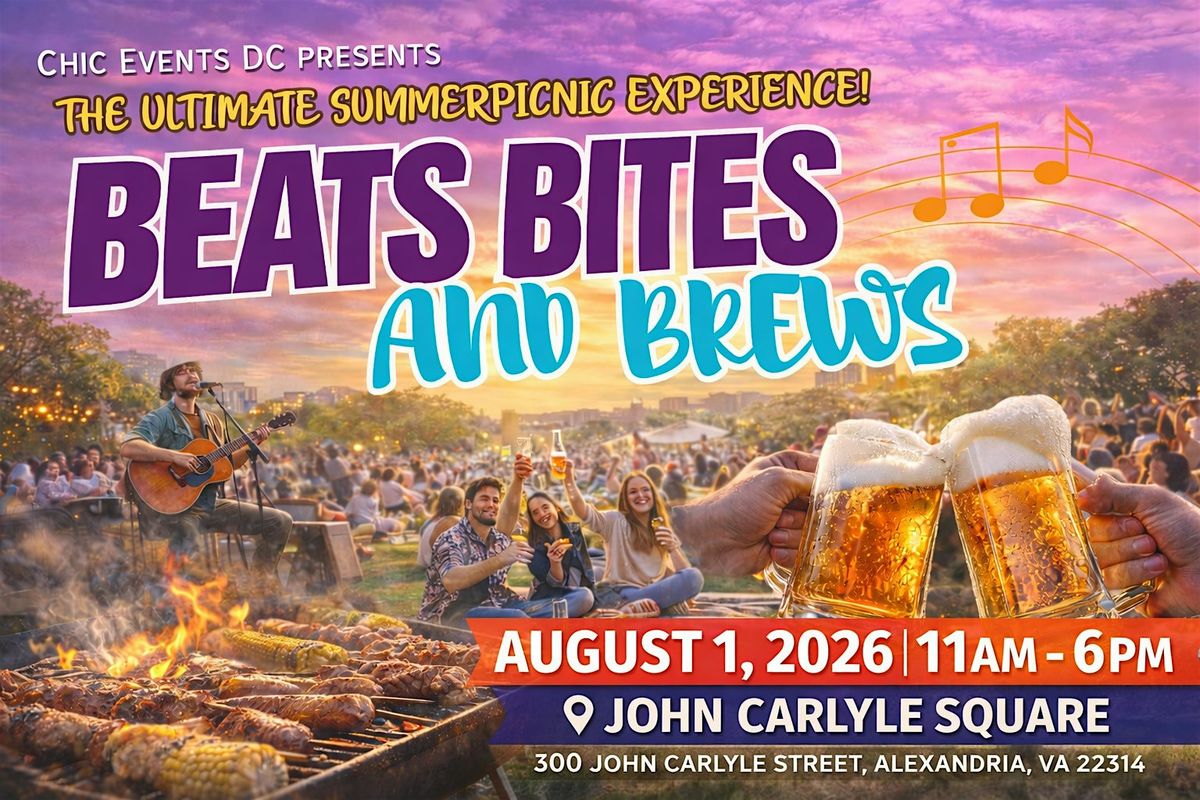 Beats, Bites and Brews in Old Town Alexandria