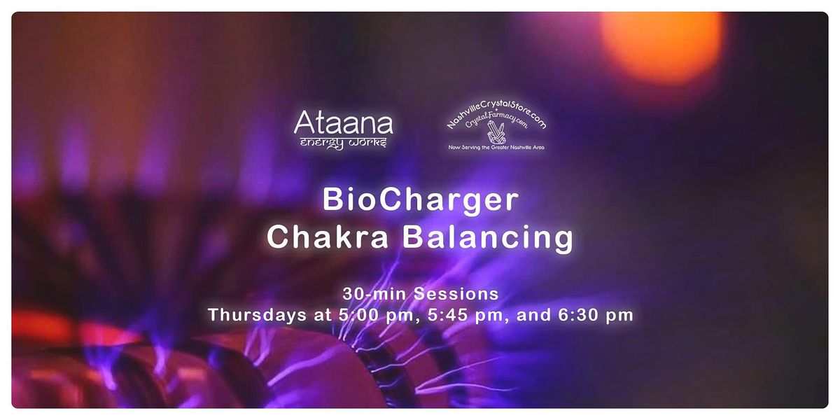 BioCharger Chakra Balancing Session | Nashville Crystal Store Berry ...