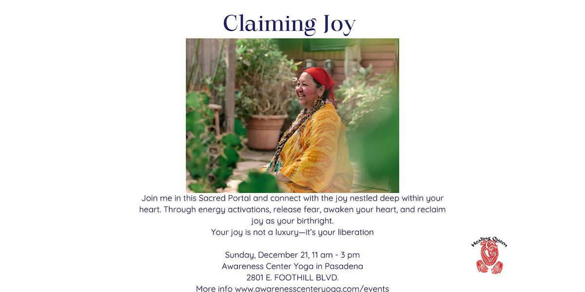 \u2728 Claiming Joy\u2728