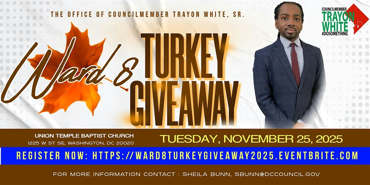 Ward 8 Turkey Giveaway 2025