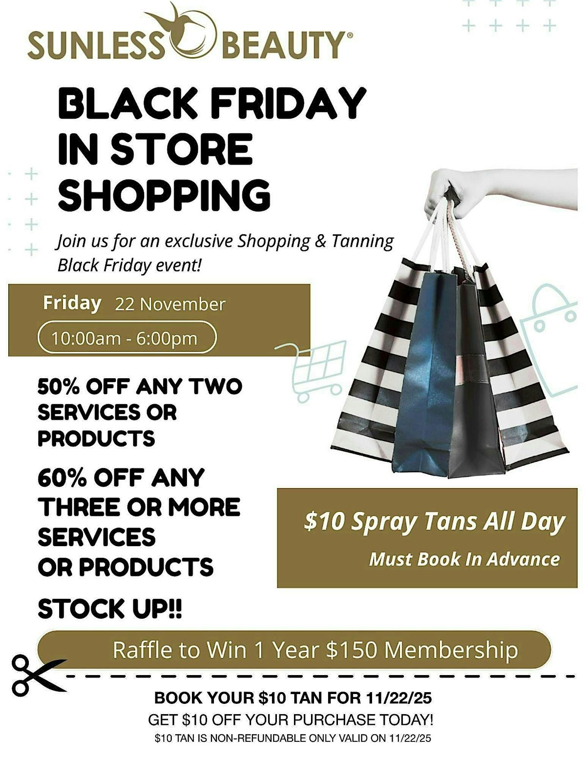 Tan Friday Shop Spray Tans Organic Skin Care, Lash Lifts, & More
