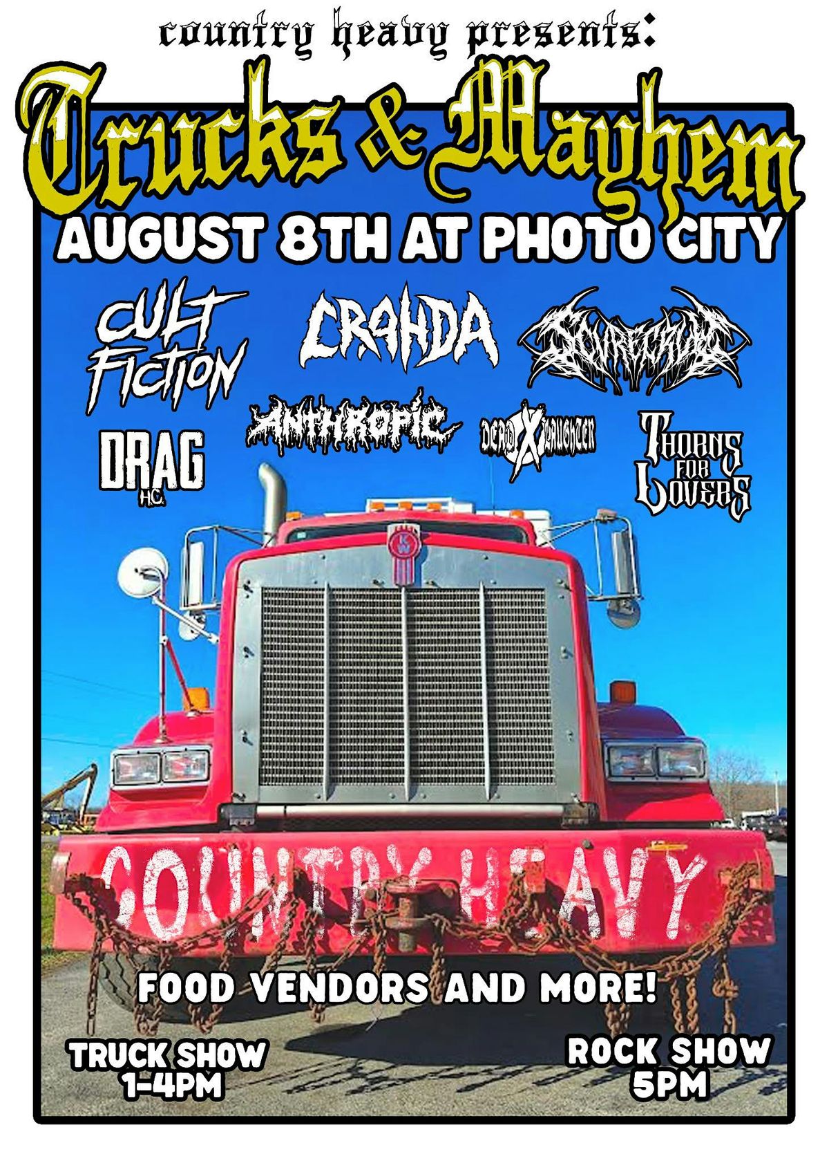 Trucks & Mayhem @ Photo City Music Hall