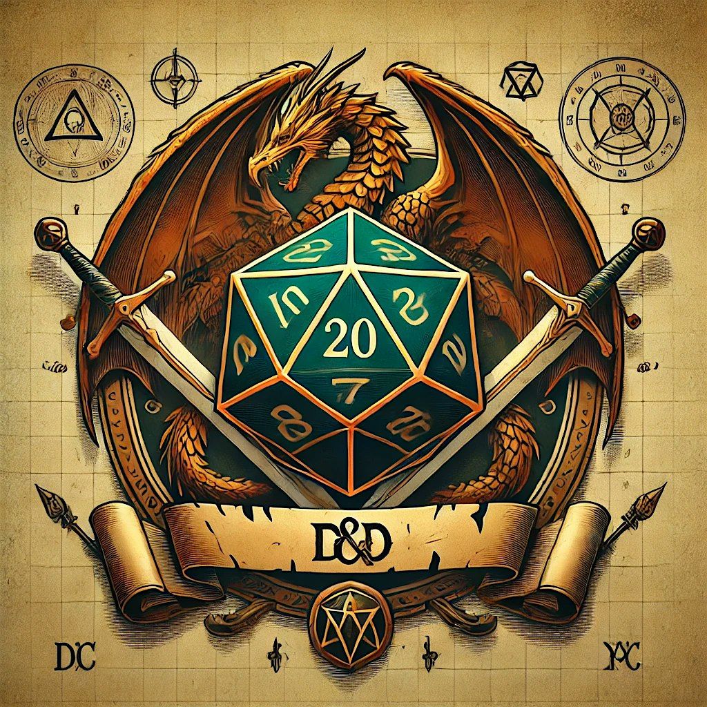 D&D 5e character creation session first Sunday monthly new players welcome.