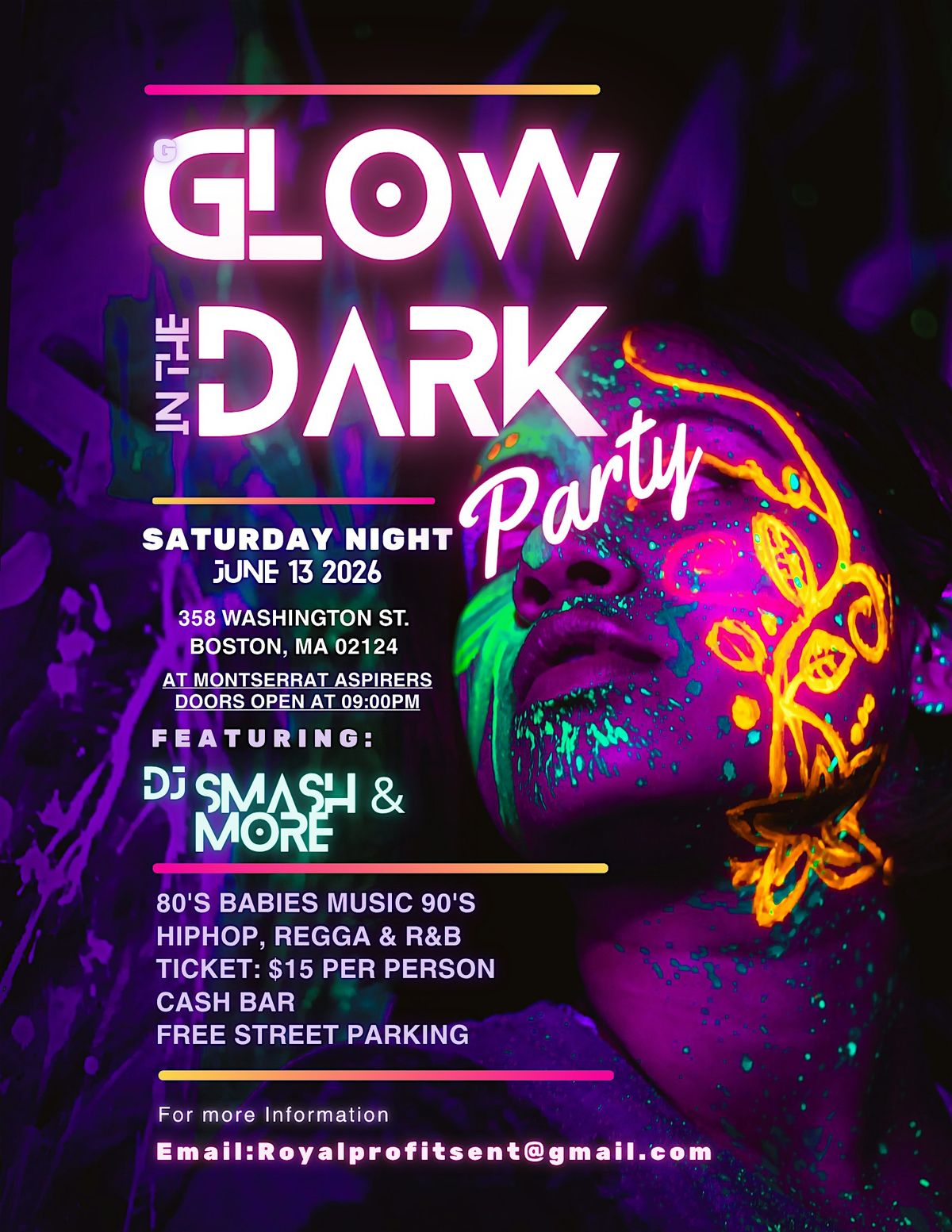 Glow In The Dark Party