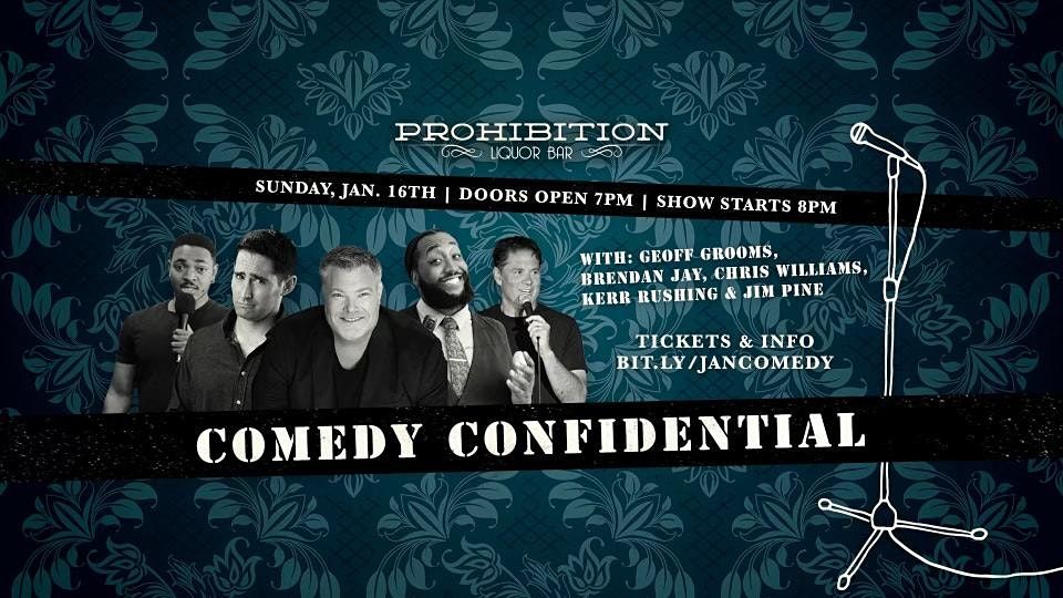 Comedy Confidential at Prohibition Lounge