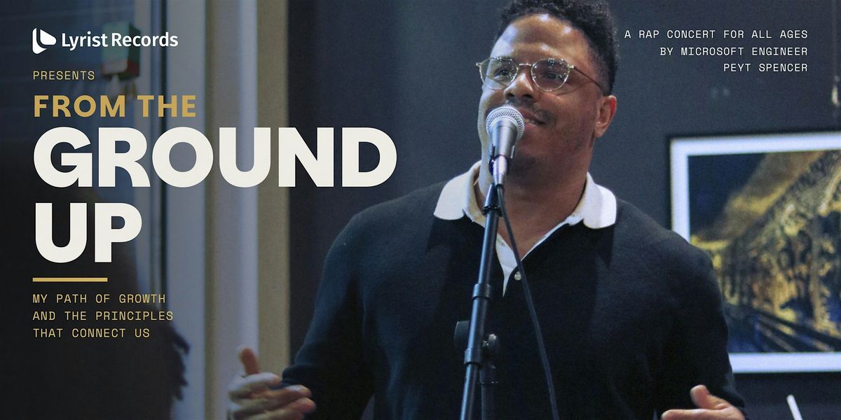 Live Rap Concert And Conversation For All Ages By A Microsoft Engineer