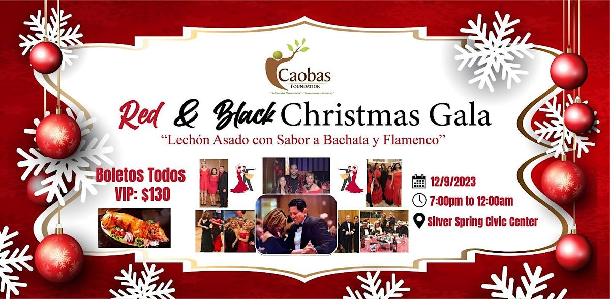 Caobas Christmas Gala: LECHON Asado con Sabor a FLAMENCO