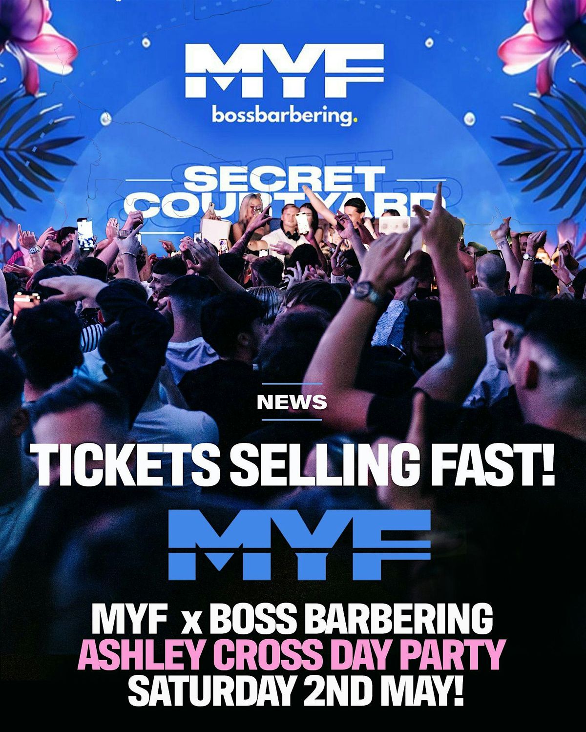 MYF x Boss Barbering Present: Secret Courtyard Party