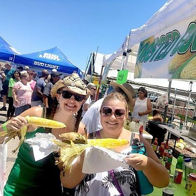 Roasted Corn at Central Florida Flee Market