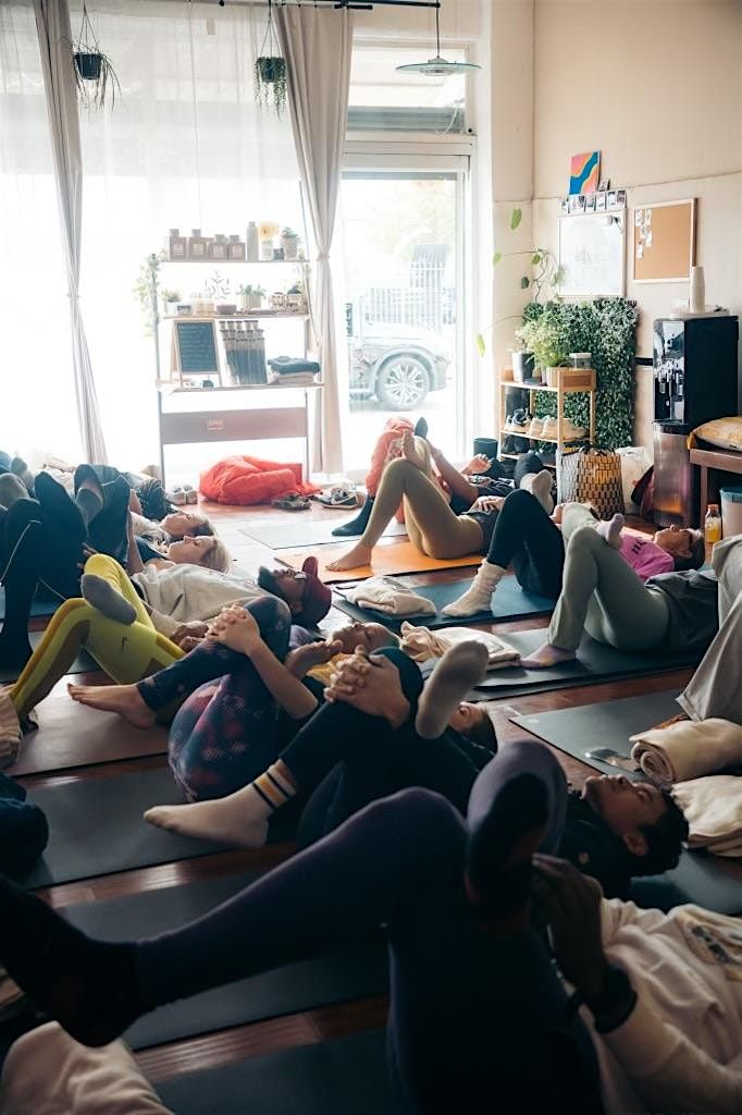 COMMUNITY: yoga + breathwork + meditation ($6 Saturday)