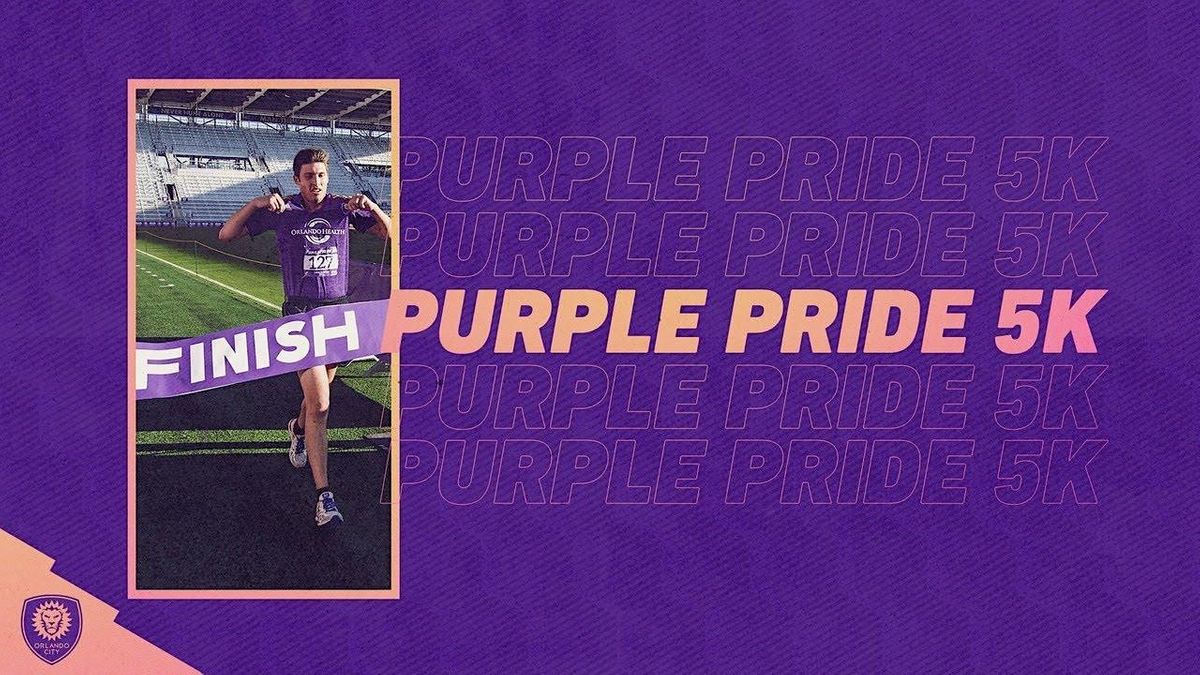 Purple Pride 5K Exploria Stadium, Orlando, FL February 11, 2023