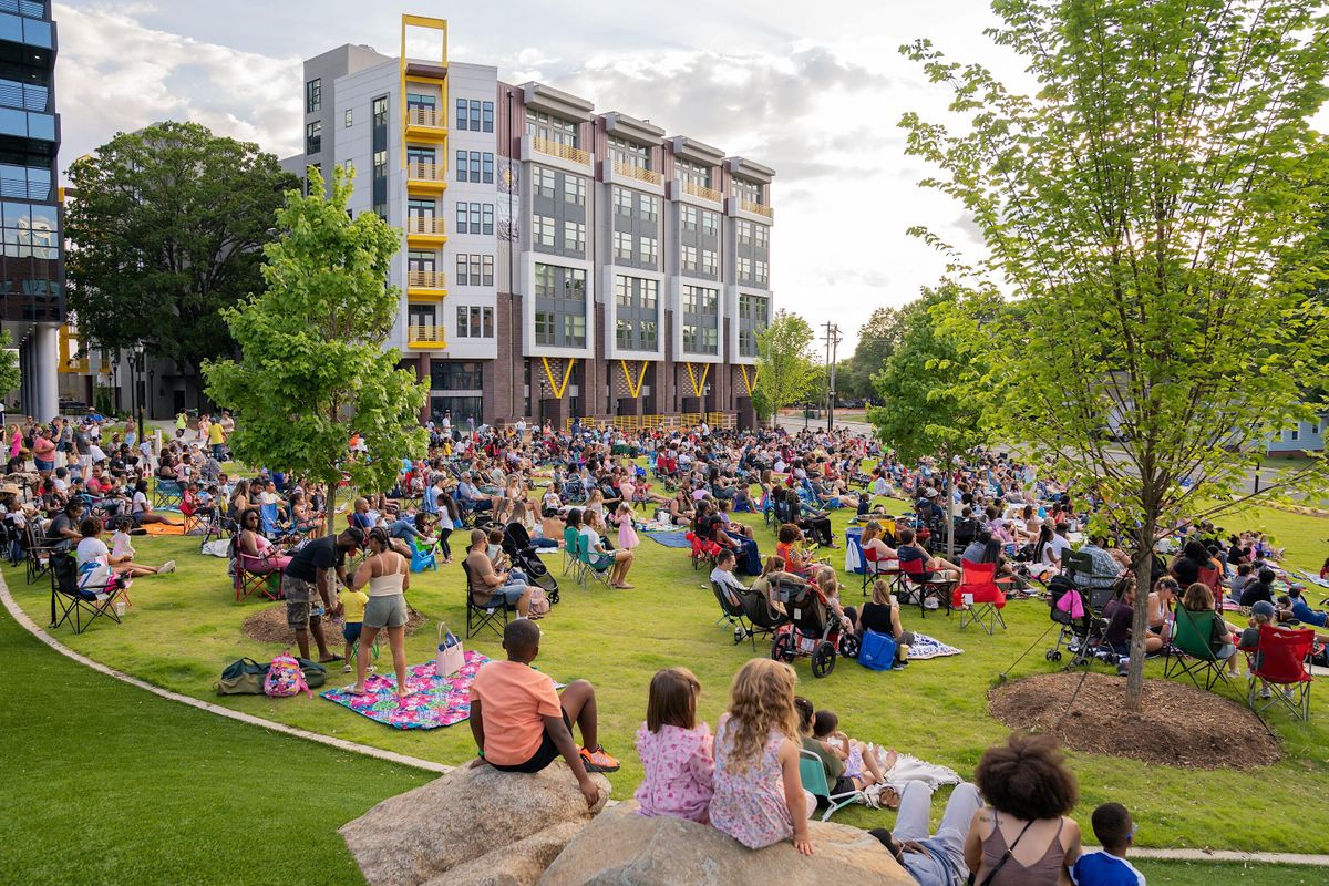 Movies in the Park Moana Wilmore Centennial Park, Charlotte, NC
