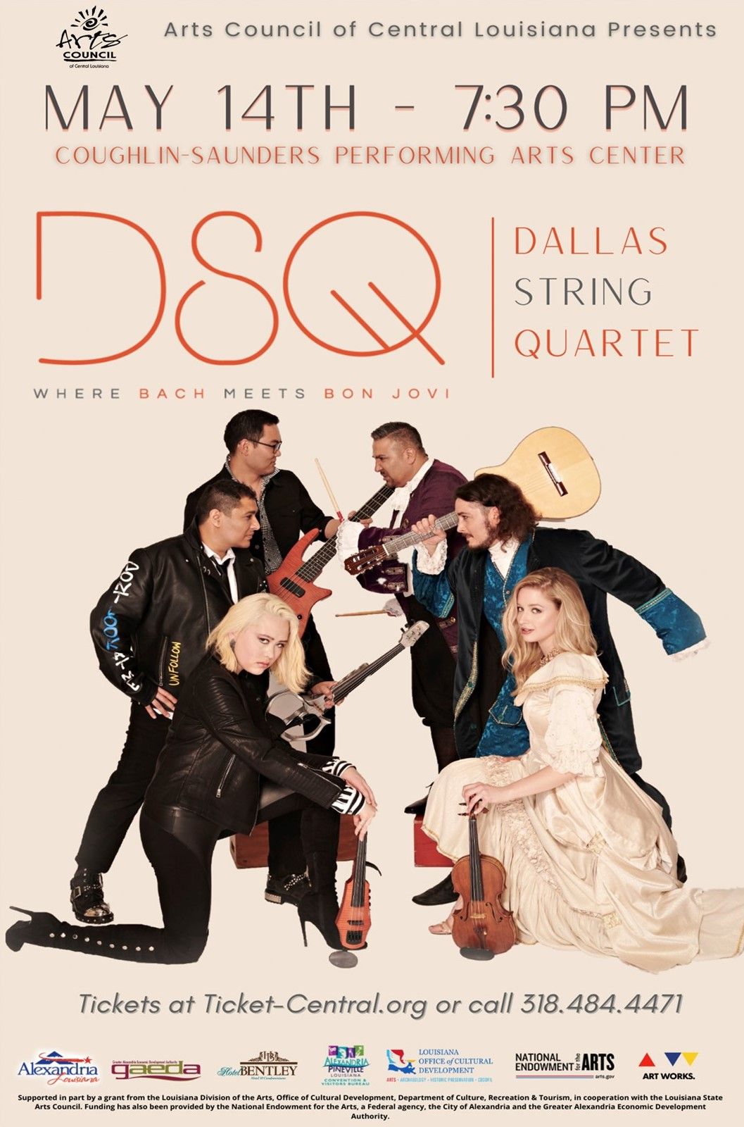 Dallas String Quartet at Ferguson Center for the Arts Concert Hall