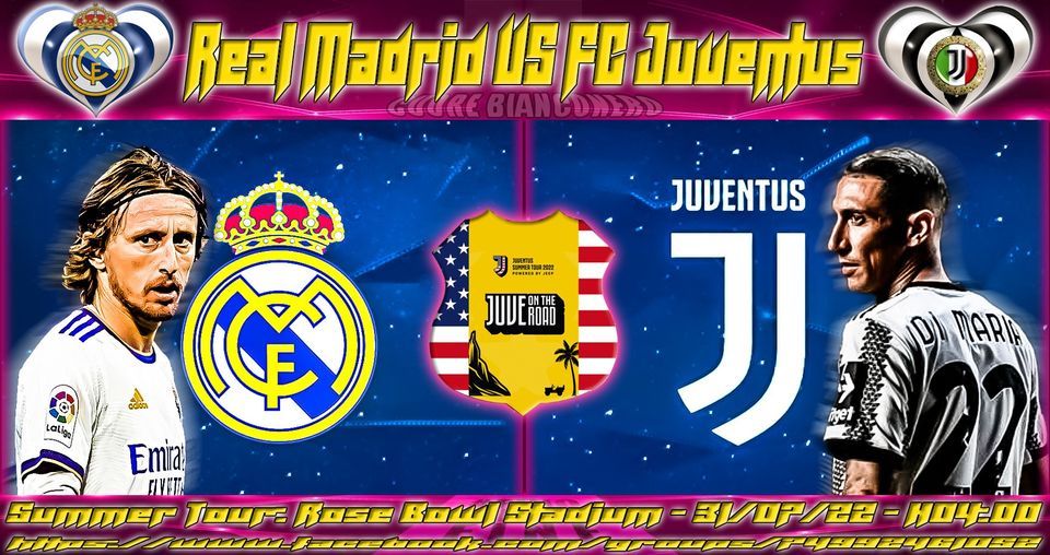 Real Madrid Juventus Rose Bowl Stadium, Pasadena, CA July 31, 2025