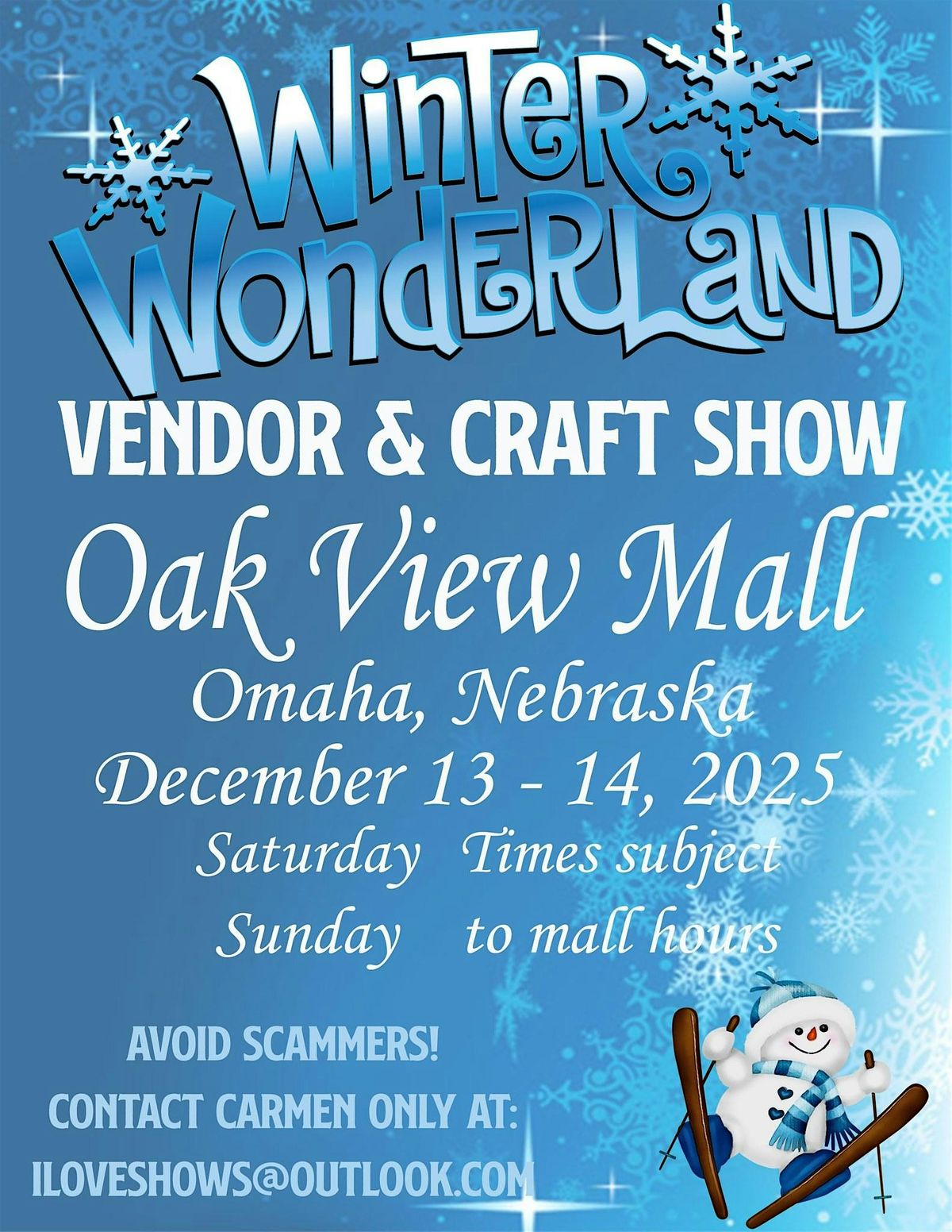 Winter Wonderland Craft Fair