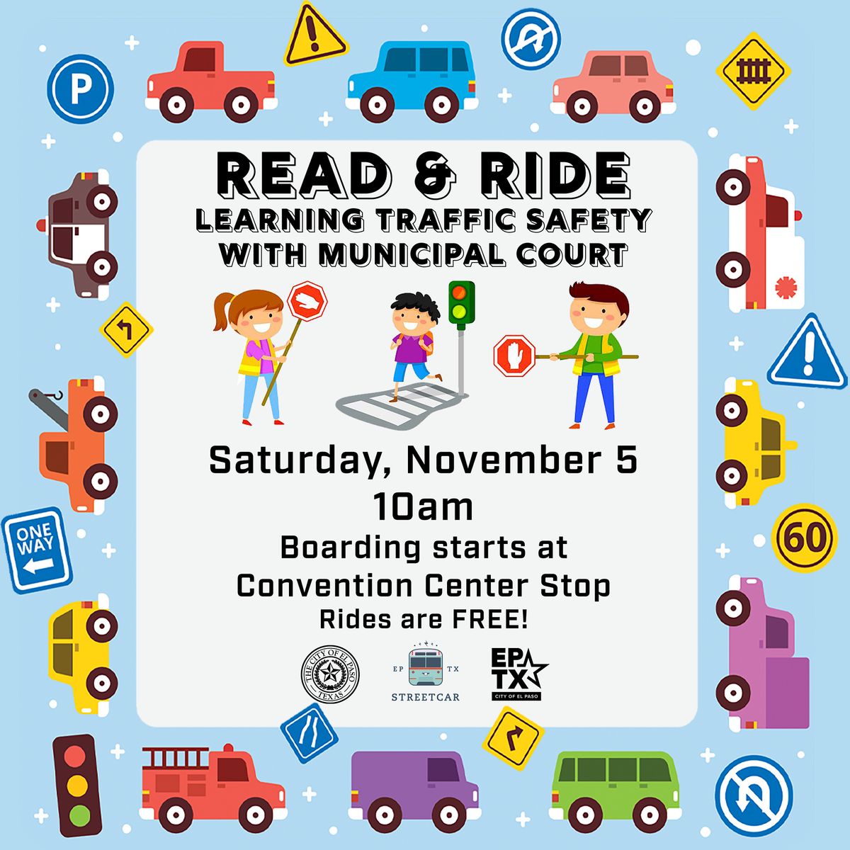 Read and Ride with El Paso Municipal Court at El Paso Convention And ...