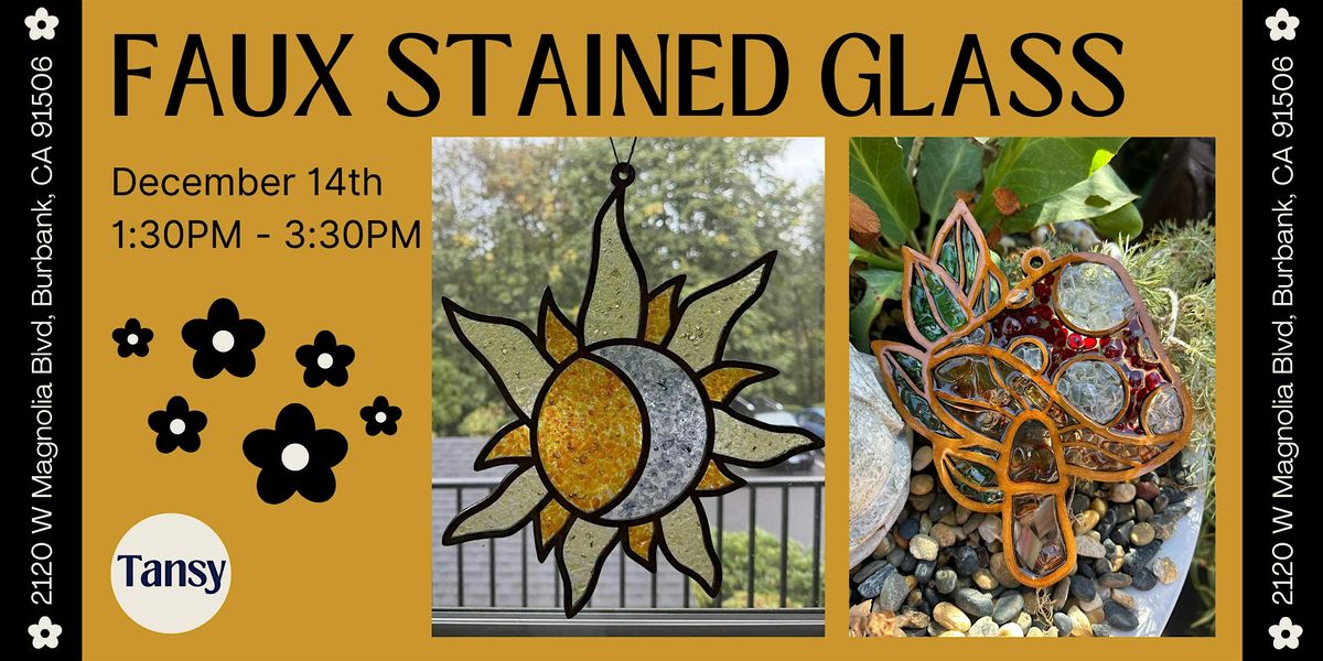 Faux Stained Glass Workshop
