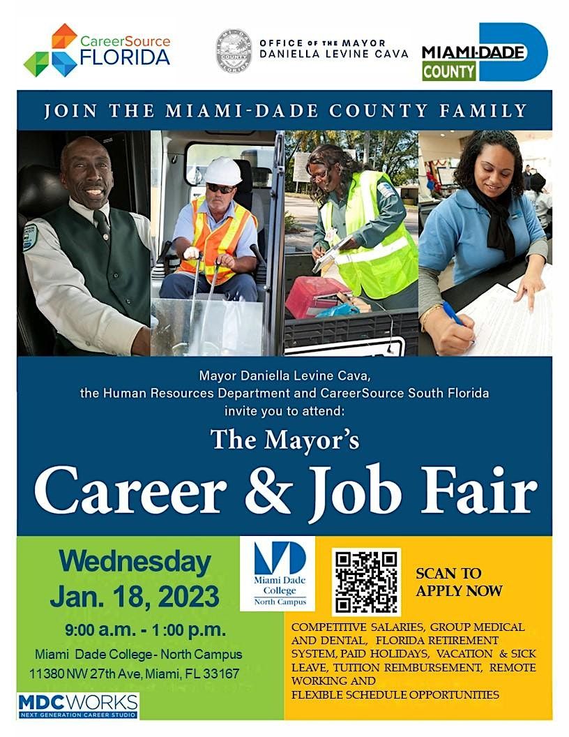 Miami-Dade Hiring Fair - Get Hired on the Spot!