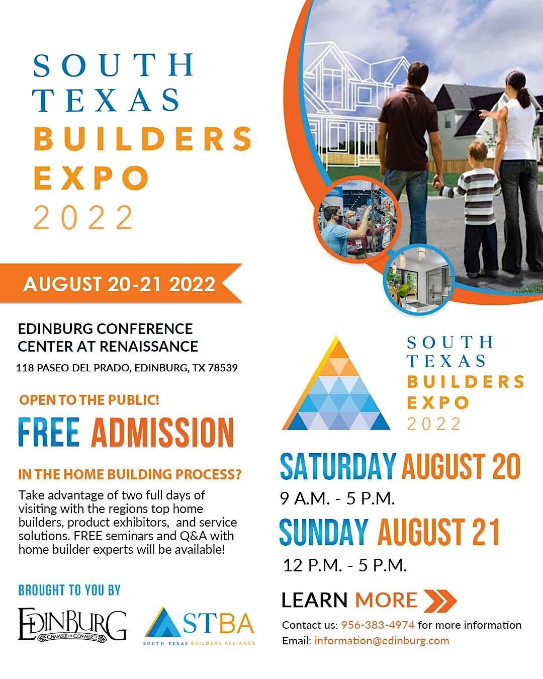 South Texas Builders Expo 2022 Edinburg Conference Center at