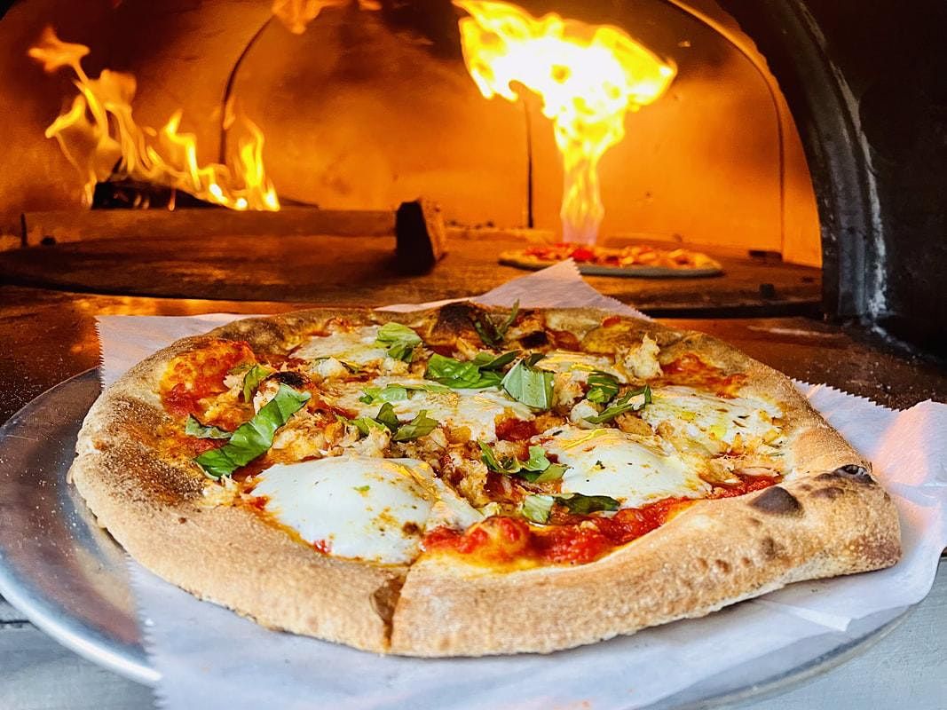 Wood Fired Pizzas On the Patio Orchard Valley Acres, West Bend, WI