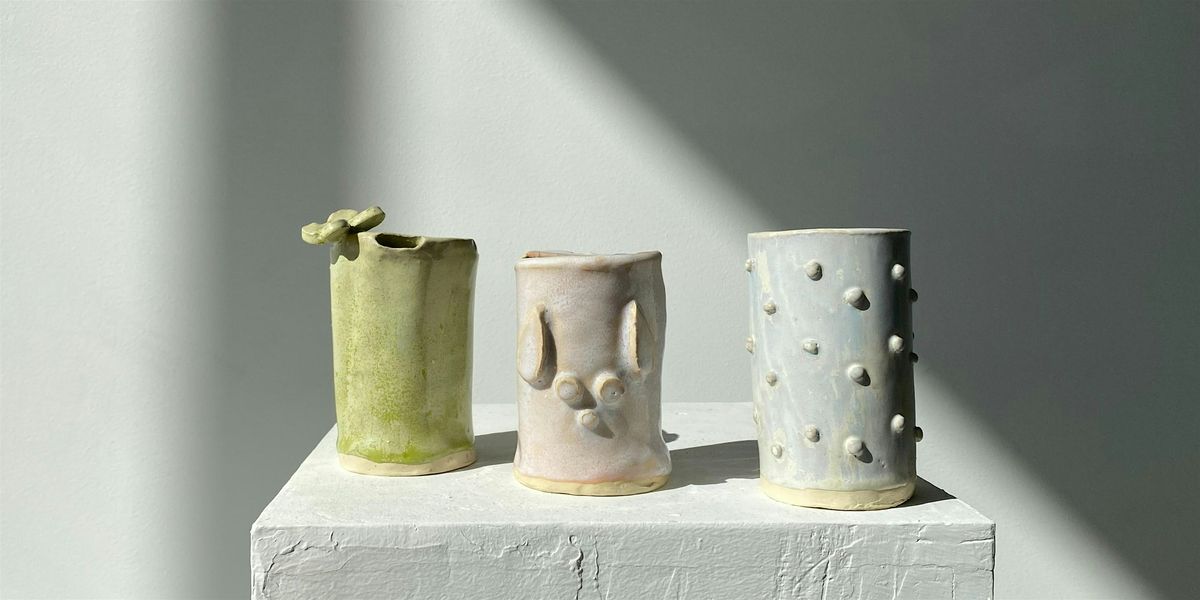 Ceramic Travel Mug Class - Beginner Pottery Workshop