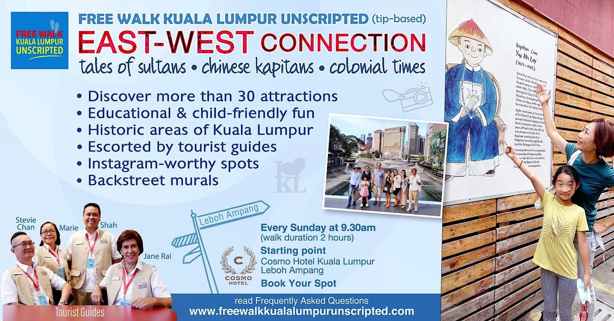 EastWest Connection walk in Kuala Lumpur (tipbased) Cosmo Hotel