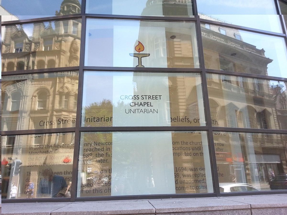 Worship at Cross Street (Unitarian) Chapel, Manchester