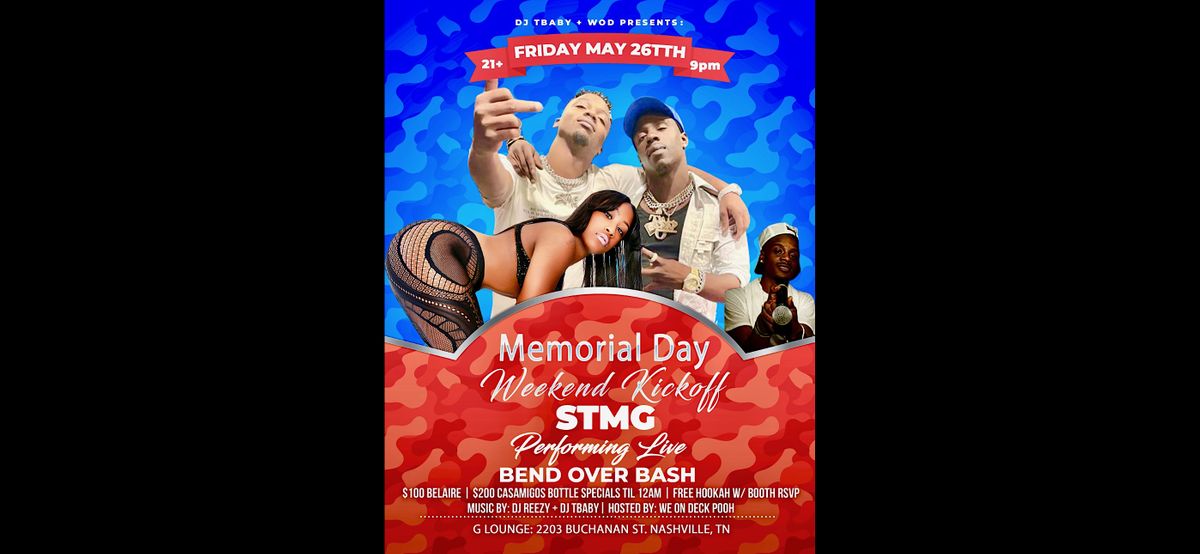 STMG PERFORMING LIVE! Memorial Day Weekend Kickoff GLounge Nashville