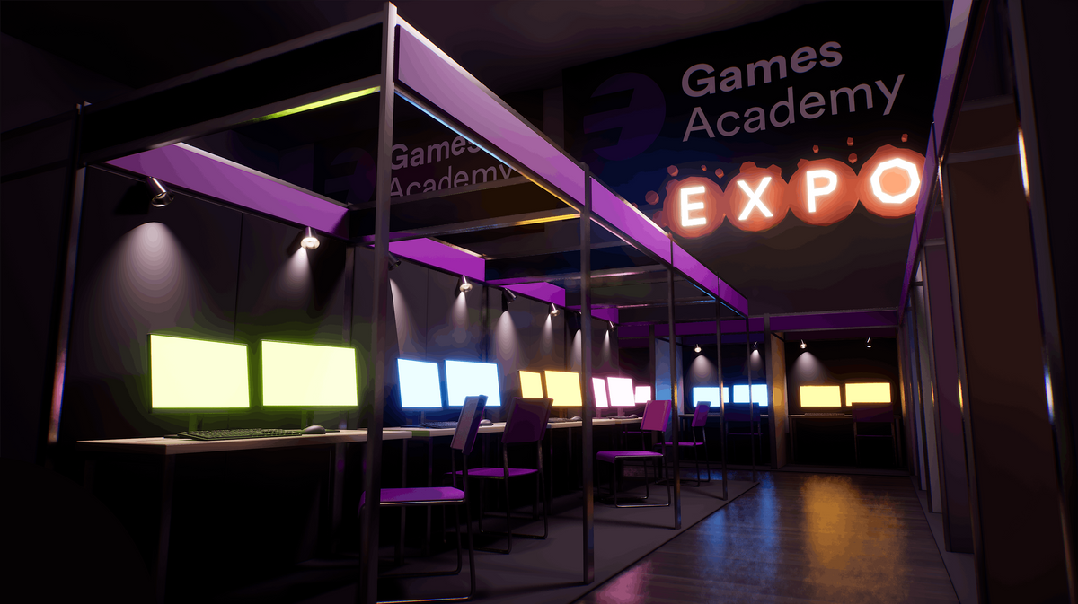 Games Academy Expo 2023 AMATA Penryn Campus Falmouth University