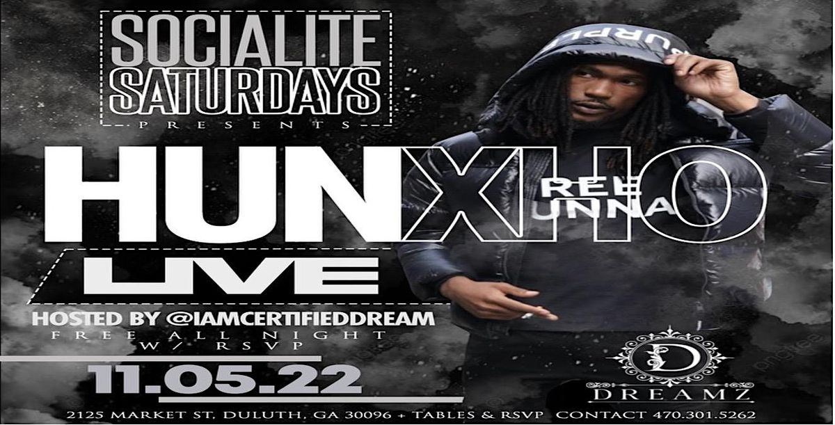 HUNXHO PERFORMING LIVE @ SOCIALITE SATURDAYS