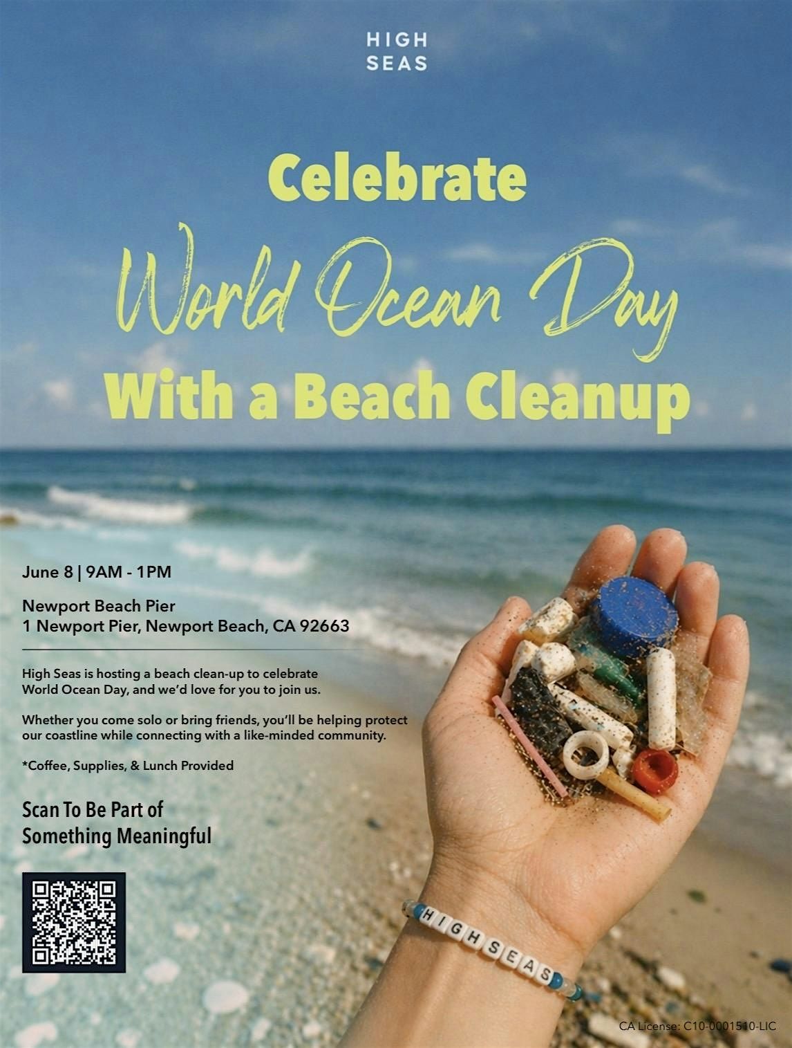 World Ocean Day Beach Cleanup