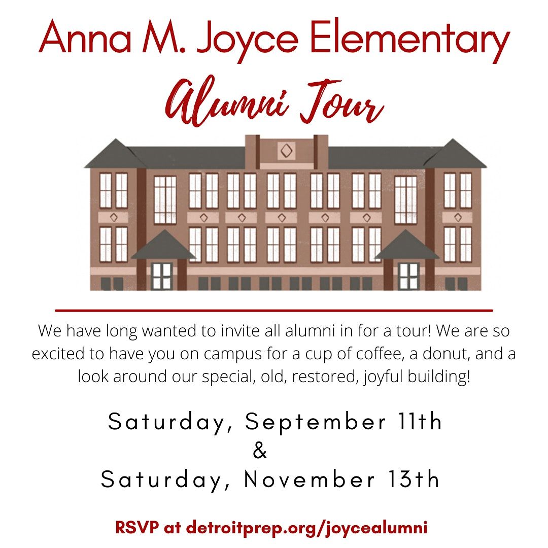 Anna M Joyce Elementary Alumni Tour 8411 Sylvester St Detroit Mi September 11 21