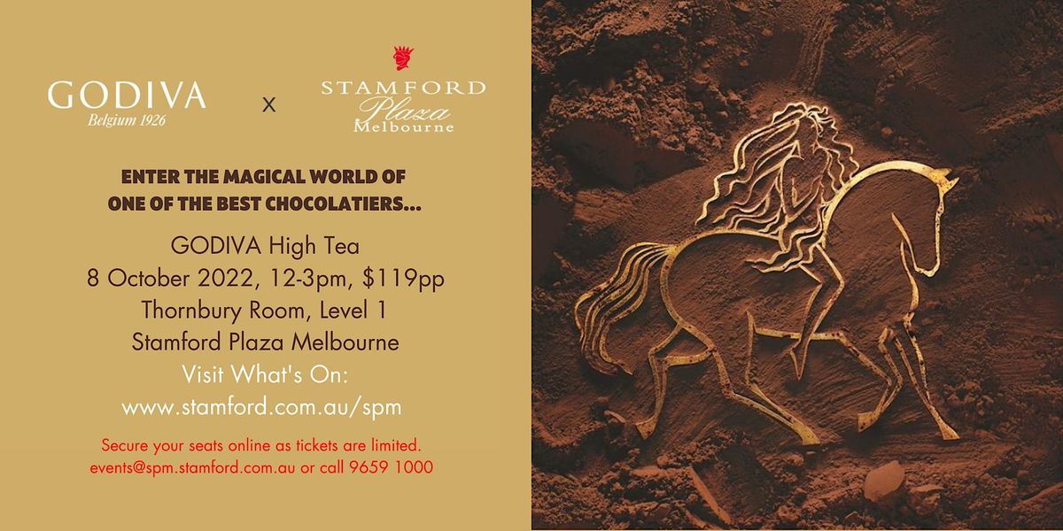 GODIVA Chocolate Buffet High Tea at Stamford Plaza Melbourne at ...