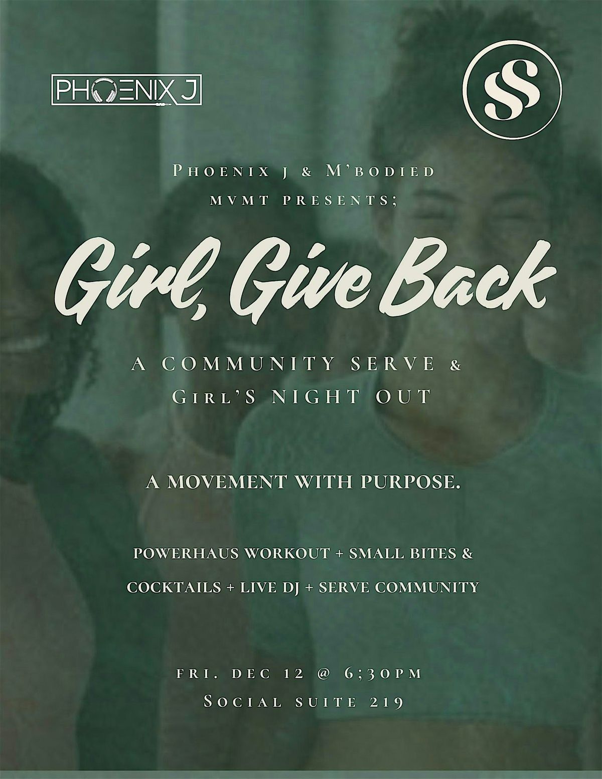 Girl, Give Back: A Community Serve & Girls Night Out