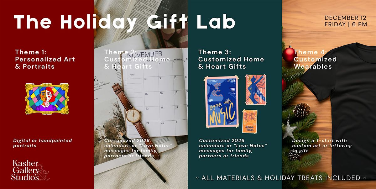 Gift Lab: Design & Create Your Own Holiday Gifts
