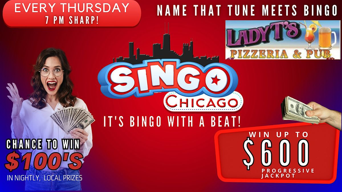 SINGO - Music Bingo @ Lady T's Pizzeria & Pub
