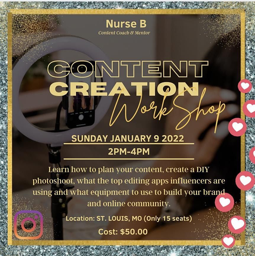 conten creation workshop